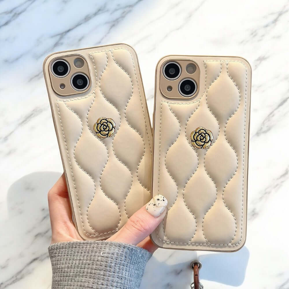 Candyce - Soft Elegance Quilted Phone Case