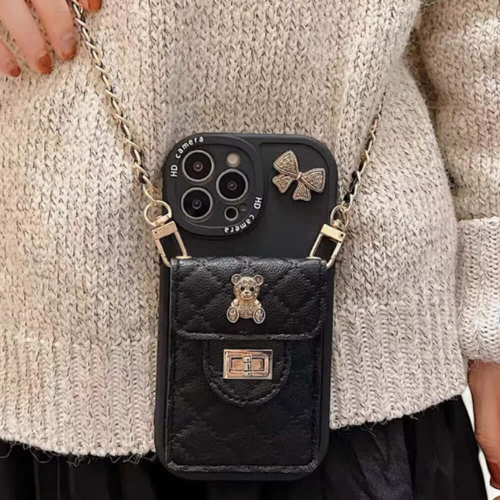 Sherry - Fashionable Bow Purse Phone Cover