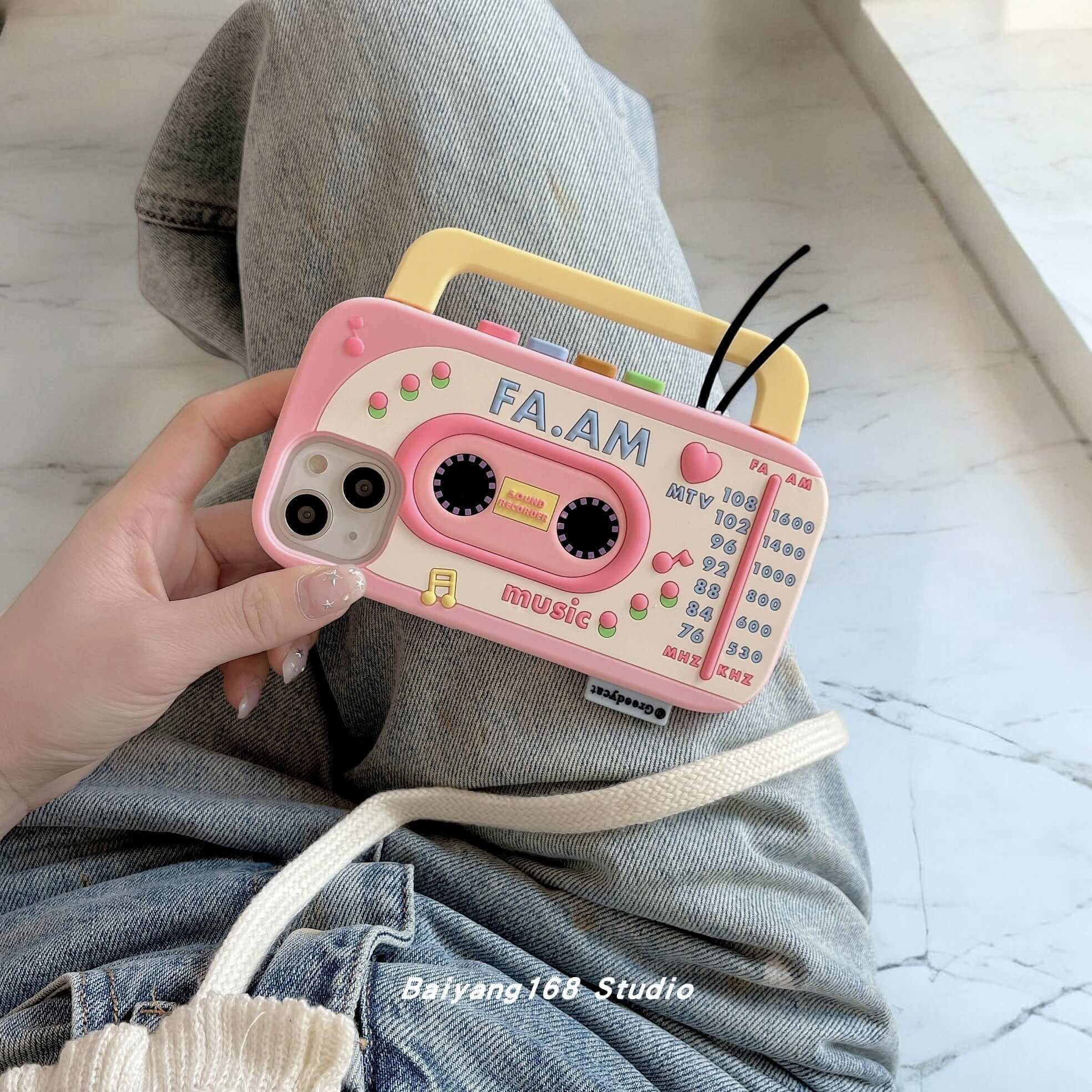 Athena - Playful Cassette Tape Phone Case