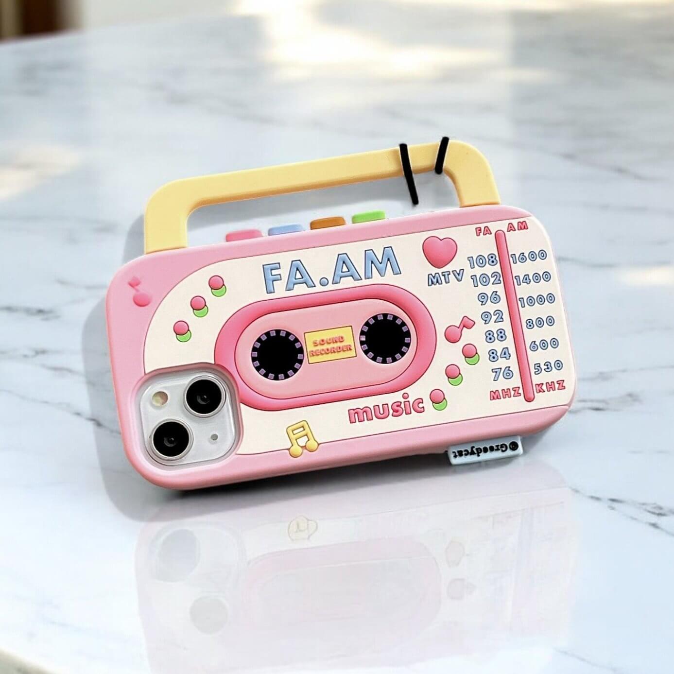 Athena - Playful Cassette Tape Phone Case