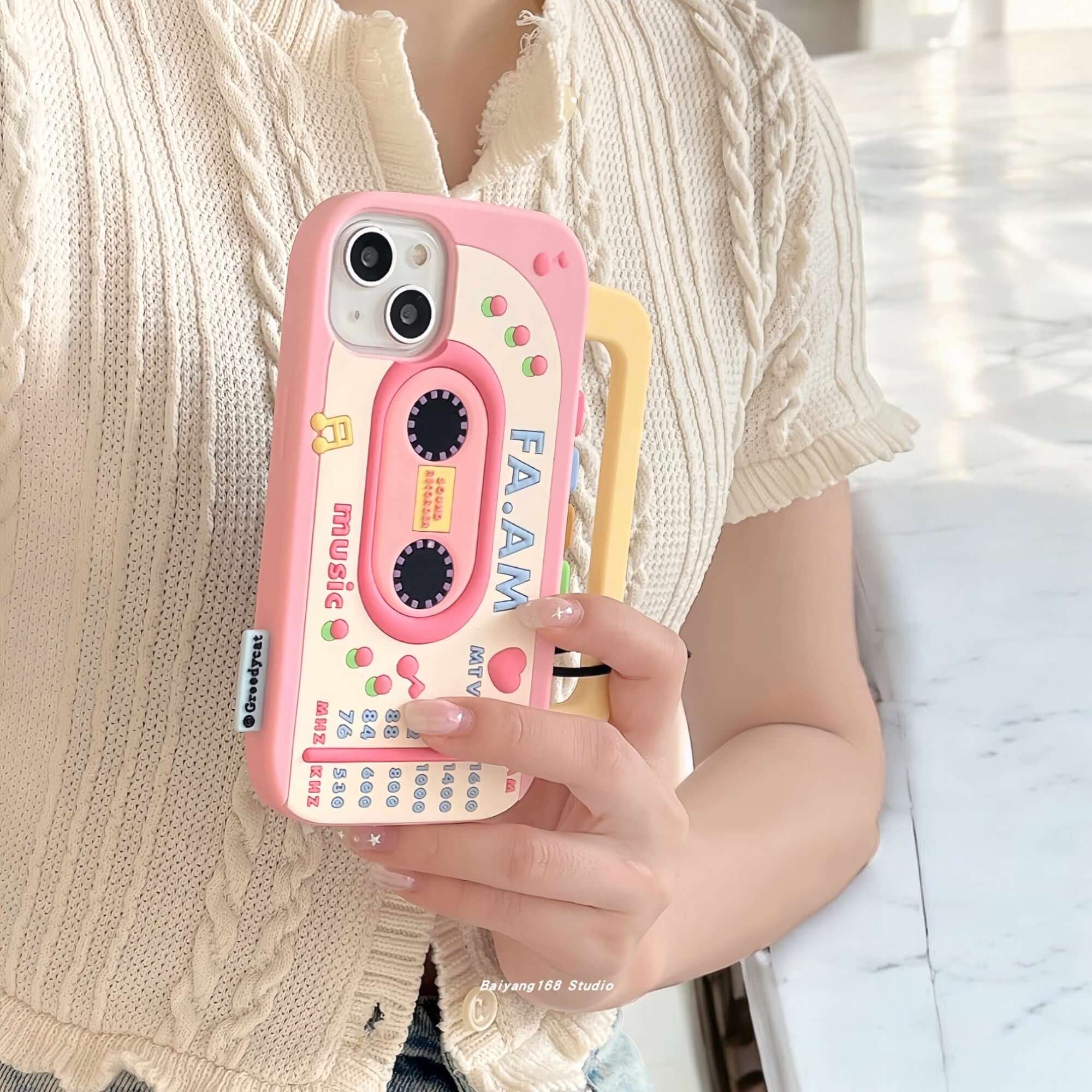 Athena - Playful Cassette Tape Phone Case