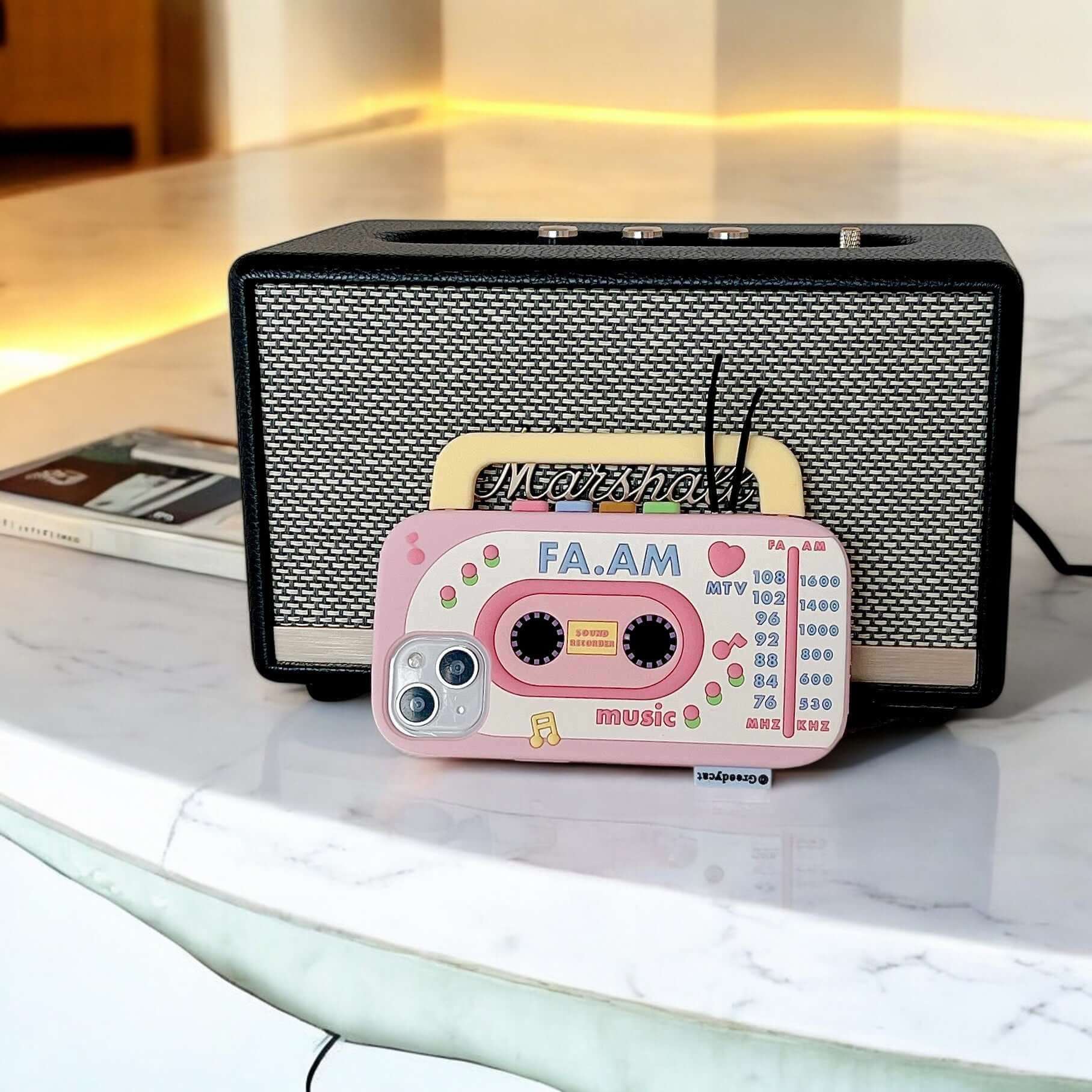 Athena - Playful Cassette Tape Phone Case