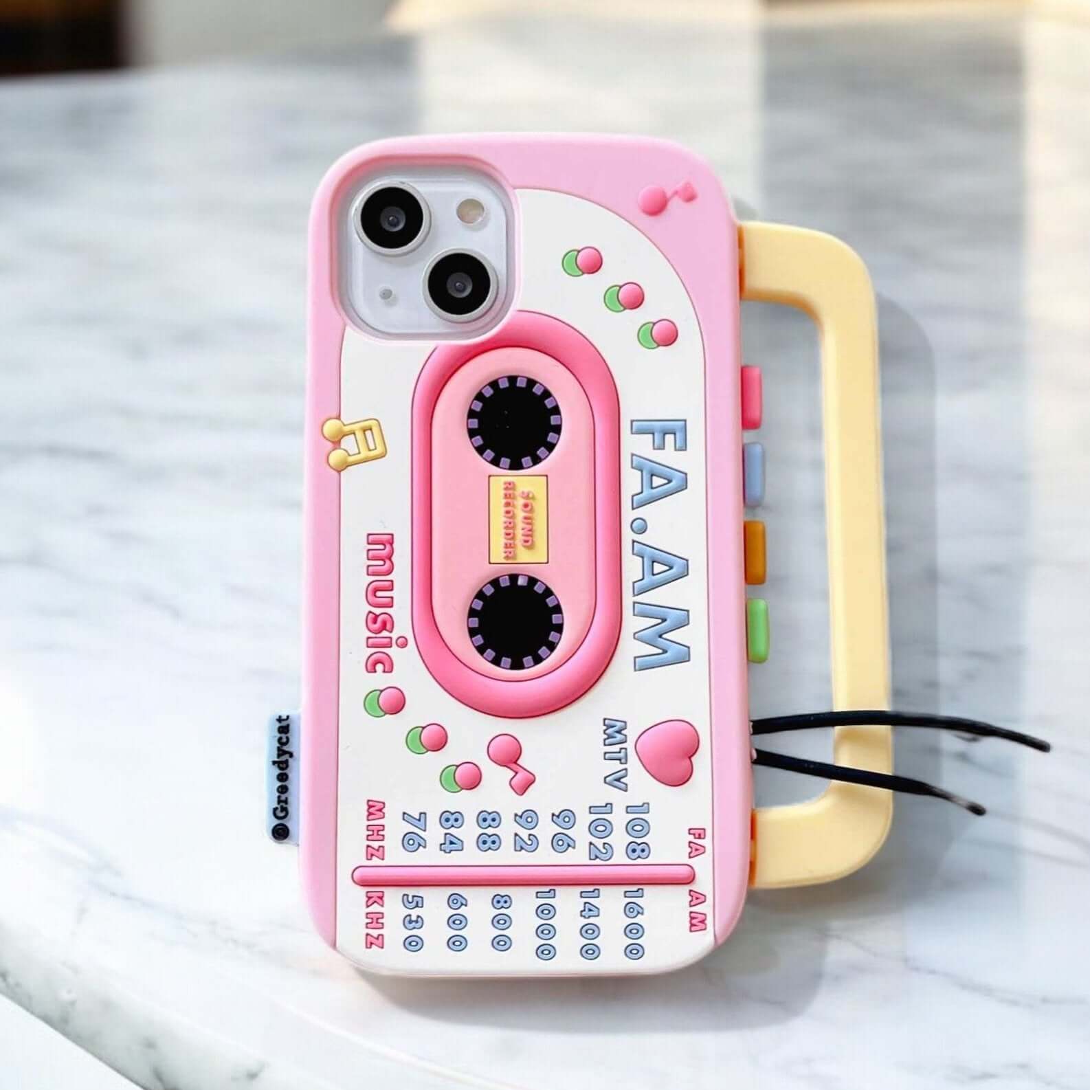 Athena - Playful Cassette Tape Phone Case