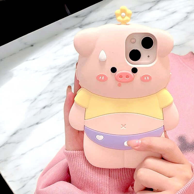 Suzanne - Chubby Piglet Phone Case