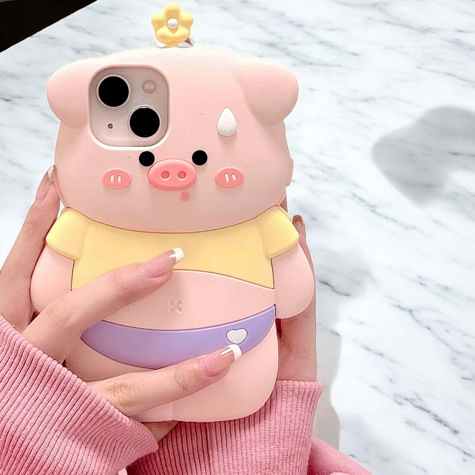 Suzanne - Chubby Piglet Phone Case