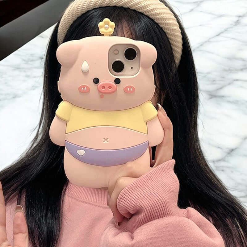 Suzanne - Chubby Piglet Phone Case