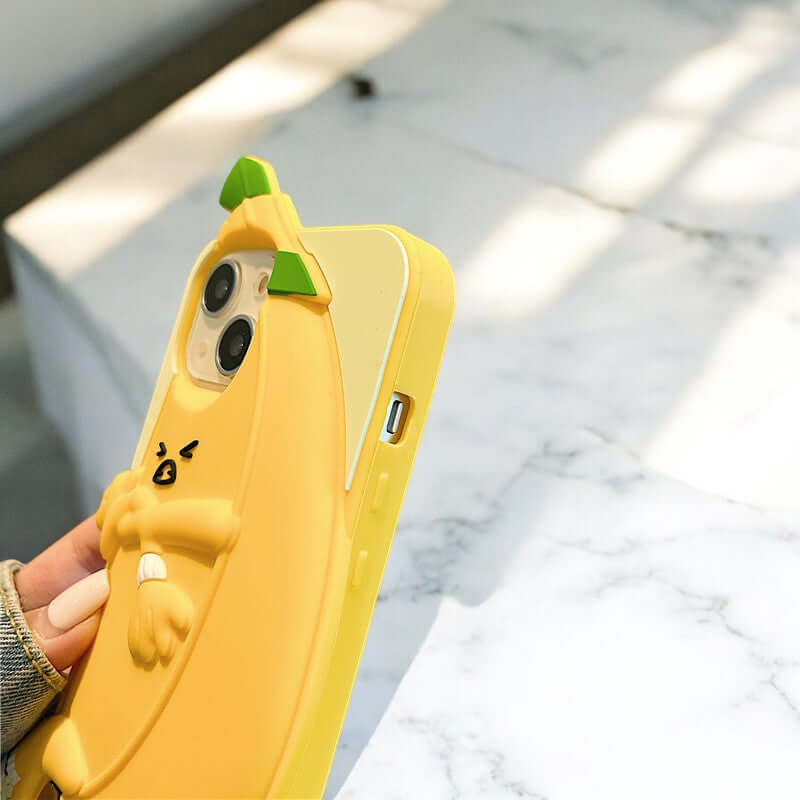 Lilli - Sassy Banana Hug Phone Case