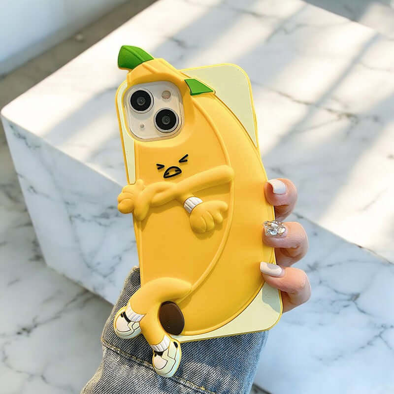 Lilli - Sassy Banana Hug Phone Case