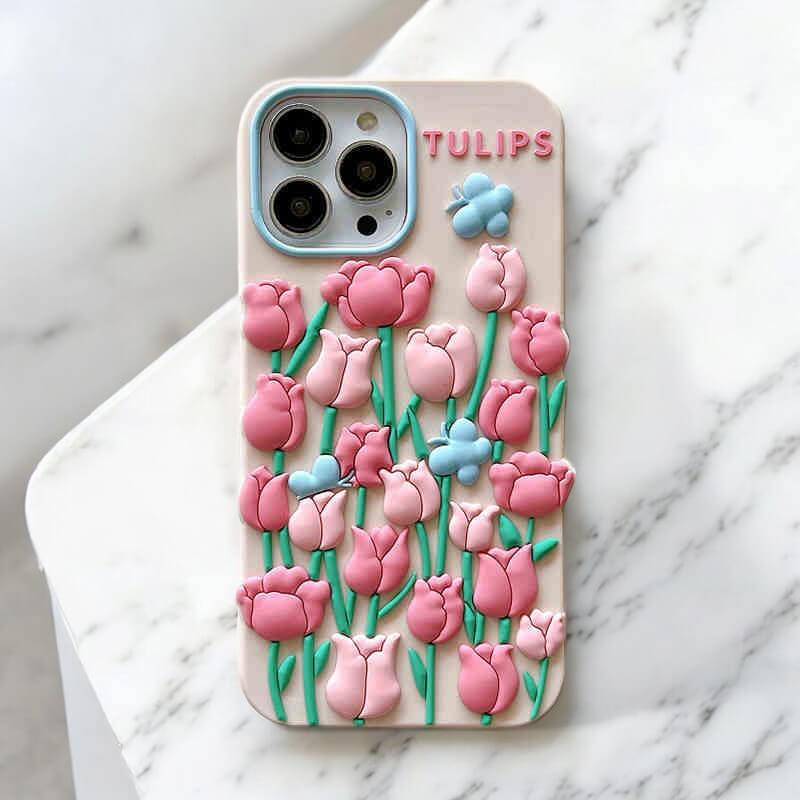 Beatrice - Fields of Tulips Phone Case