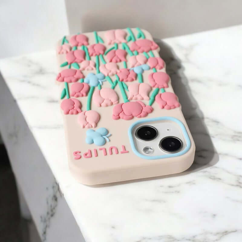 Beatrice - Fields of Tulips Phone Case