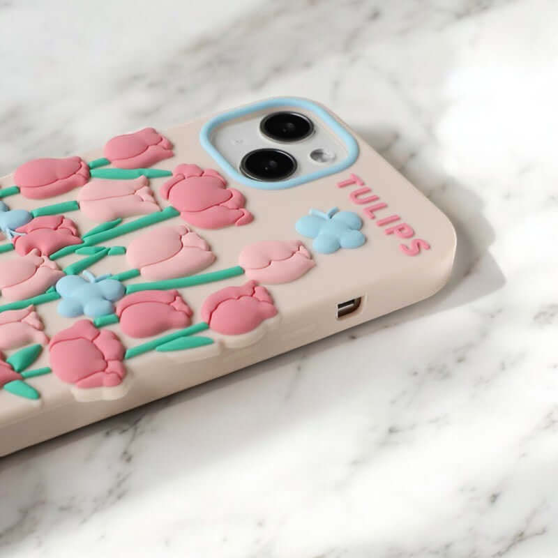 Beatrice - Fields of Tulips Phone Case