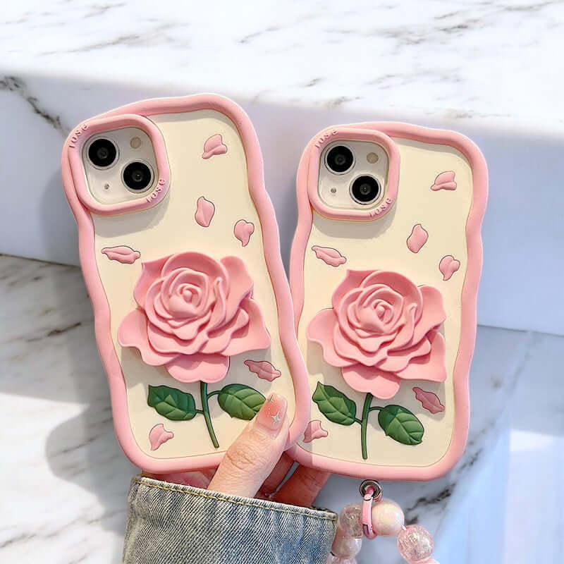 Sarah - Blooming Rose Elegant Phone Case