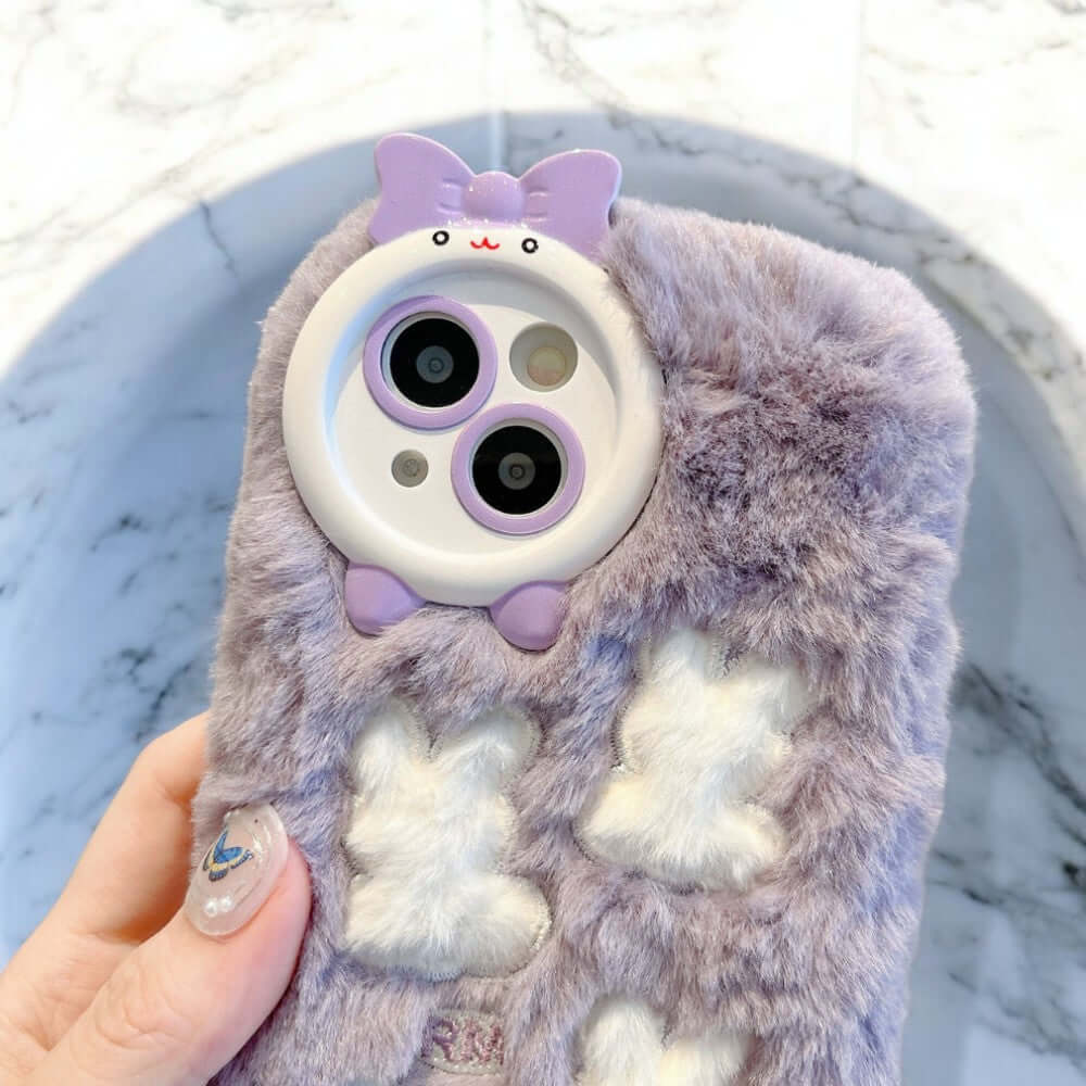 Justy - Fluffy Bunny Phone Case