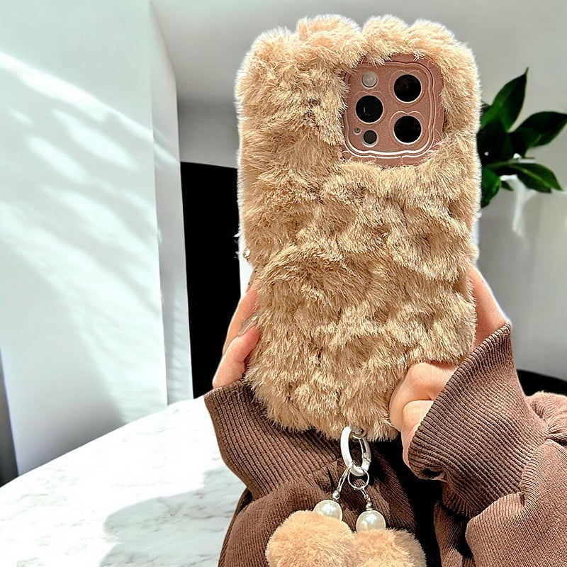 Cherie - Fuzzy Phone Case