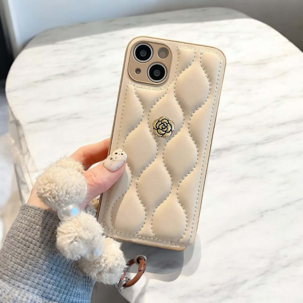 Candyce - Soft Elegance Quilted Phone Case